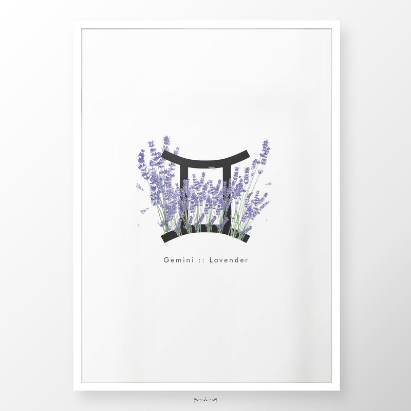 Zodiac Flowers | GEMINI :: Lavender