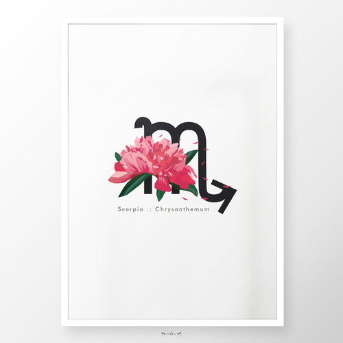 Zodiac Flowers | SCORPIO :: Chrysanthemum