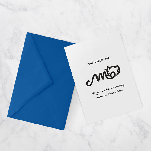 Zodiac Cats Greeting cards | VIRGO