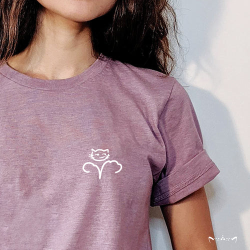 Zodiac Tees T-shirts Cats star horoscope signs: Capricorn, Aquarius, Pisces, Aries, Taurus, Gemini, Cancer, Leo, Virgo, Libra, Scorpio, Sagittarius.