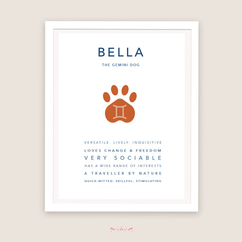 GEMINI Dog (May 22 - Jun 21)