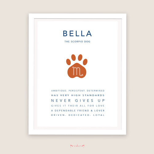 SCORPIO Dog (Oct 24 - Nov 22)