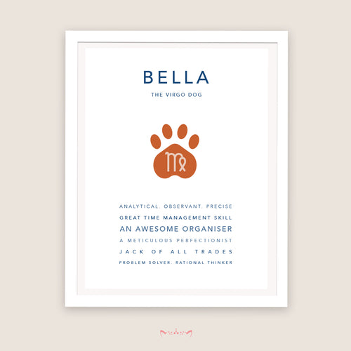 VIRGO Dog (Aug 24 - Sep 22)