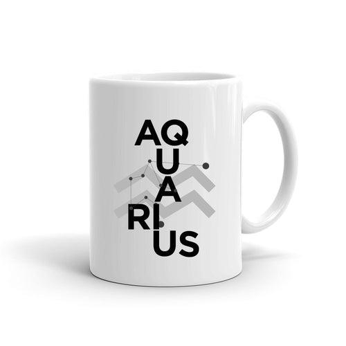 Zodiac Collage Mug | AQUARIUS