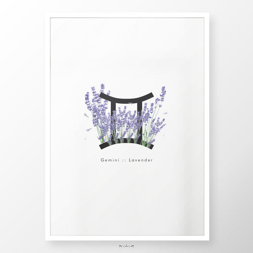 Zodiac Flowers | GEMINI :: Lavender