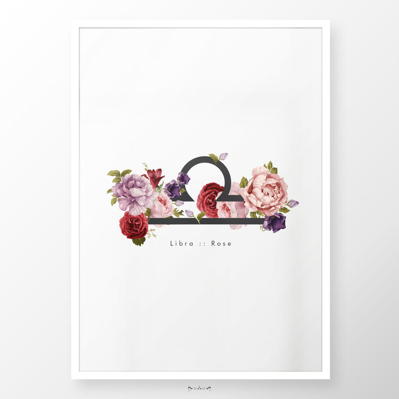 Zodiac Flowers | LIBRA :: Rose