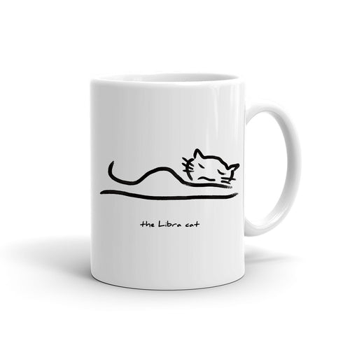 Zodiac Cat Mug | LIBRA