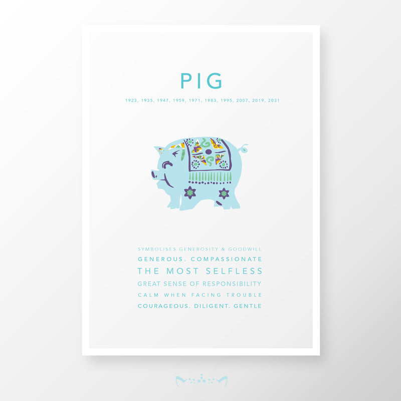 PIG (1947, 1959, 1971, 1983, 1995, 2007, 2019, 2031)