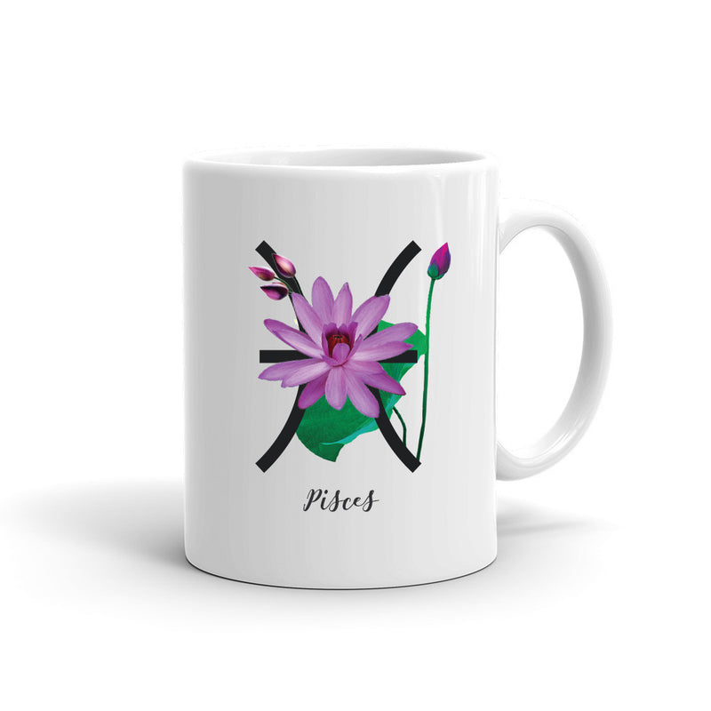 Zodiac Flowers Mug | PISCES