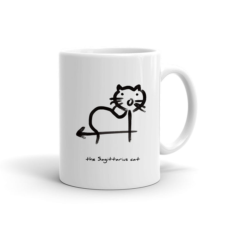 Zodiac Cat Mug | SAGITTARIUS