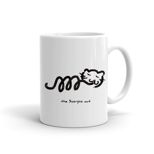 Zodiac Cat Mug | SCORPIO